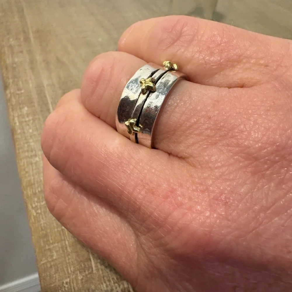 Waxing Poetic
Faith Spinner Ring, sz 8 - Picture 6 of 10